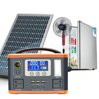 groupe électrogène portatif de maison de capacité élevée de centrale solaire de 220V 500W