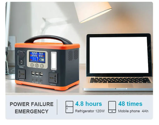 groupe électrogène portatif de maison de capacité élevée de centrale solaire de 220V 500W