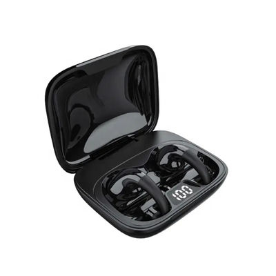 Clip de conduction osseuse d'écouteurs Bluetooth sans fil ABS TWS sur l'oreille