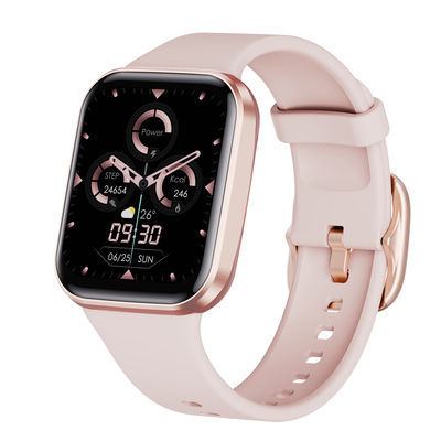 IP67 1,65 pouce Bluetooth appelle l'écran de couleur de Smart Watch de forme de place de Smartwatch Q23