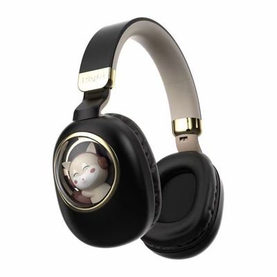 Cat Ear Bluetooth Headphones mignonne, bruit sans fil de Bluetooth décommandant des écouteurs