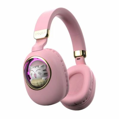 Cat Ear Bluetooth Headphones mignonne, bruit sans fil de Bluetooth décommandant des écouteurs