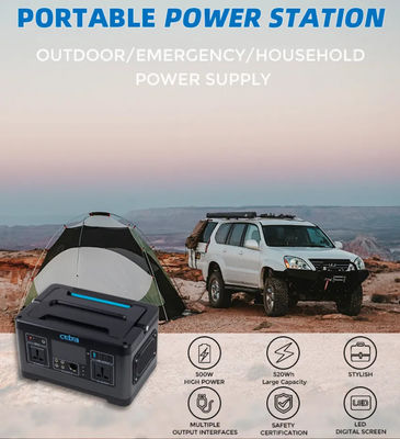 lithium portatif de secours 7.8KG de centrale 300W pour le camping extérieur