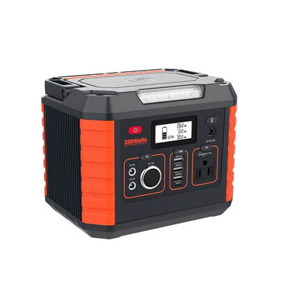 banque solaire portative de batterie au lithium de centrale 330W pour le block d'alimentation électrique portatif