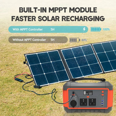 Générateur solaire de batterie au lithium de la centrale 600W 162Ah à C.A. de charge rapide portative de C.C USB