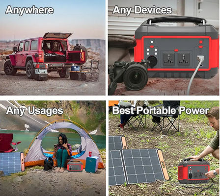 Générateur solaire de batterie au lithium de la centrale 600W 162Ah à C.A. de charge rapide portative de C.C USB