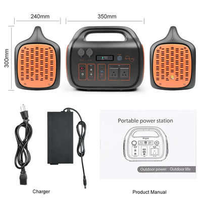Station portative de la FCC ROHS Electric Power, C.C solaire de kit du générateur 1500W au courant alternatif