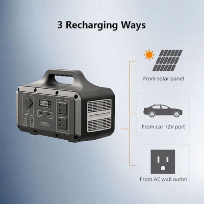 centrale 2000w portative, générateur solaire de batterie de lame