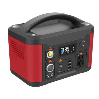 Centrale portative pure de la centrale d'onde sinusoïdale 600w avec la batterie Lifepo4