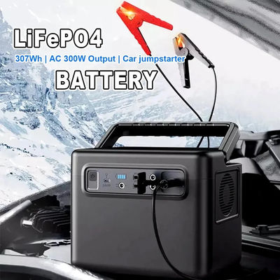système à énergie solaire portatif de la centrale du lithium 320W 32700mAh 307WH Lifepo4