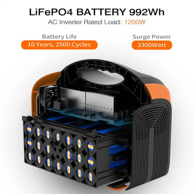 kit solaire portatif portatif 15kg de générateur de la centrale 1800W Lifepo4