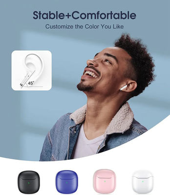 Sports sans fil Earbuds d'ANC du téléphone TWS véritables avec l'ANC de Bluetooth 5,3