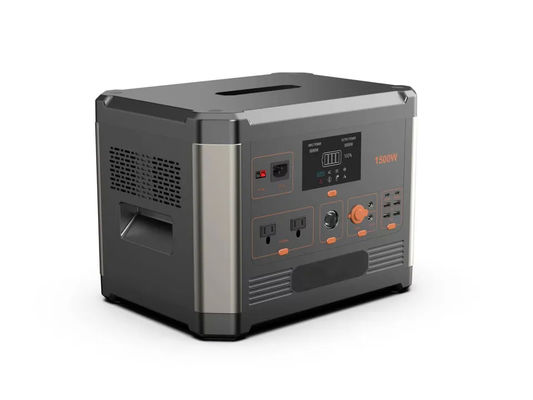 Inverseur portatif Kit Alternative de la centrale de lithium extérieur d'énergie 1500W